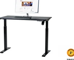 Bord höj/sänk SUN-FLEX®EASYDESK ELITE, Traffic Black 120x60cm