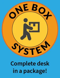 Bord höj/sänk SUN-FLEX®EASYDESK ELITE, Traffic Black 120x60cm