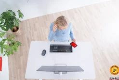 Bord höj/sänk SUN-FLEX® Easydesk Elite Pure White 120x60cm