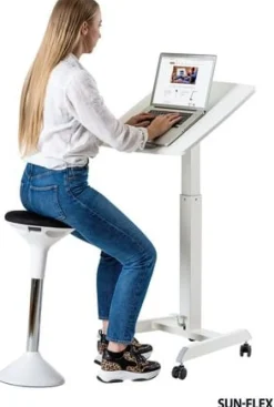 Bord höj/sänk SUN-FLEX® EASYDESK PRO, Pure White