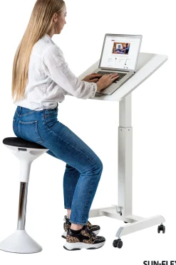 Bord höj/sänk SUN-FLEX® EASYDESK PRO, Pure White