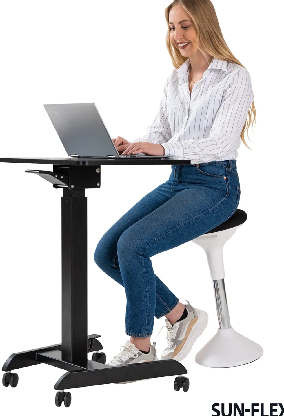 Bord höj/sänk SUNFLEX Easydesk Pro svart