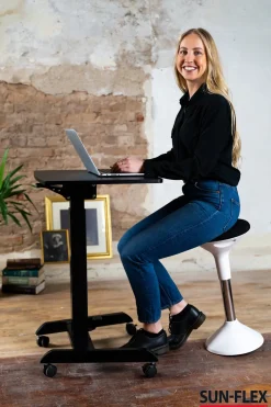 Bord höj/sänk SUNFLEX Easydesk Pro svart