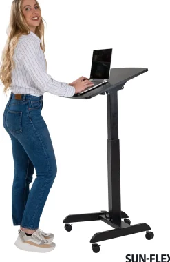 Bord höj/sänk SUNFLEX Easydesk Pro svart