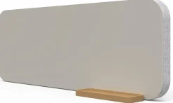 Bordsskärm & Skrivtavla Mood Fabric Table, 1000x350mm, Grå