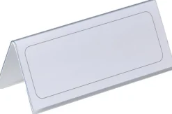 Bordsskylt Durable, dubbelsidig, 210x61mm, 25/fp