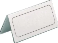 Bordsskylt Durable, dubbelsidig, 210x61mm, 25/fp