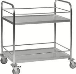 Bordsvagn rostfri