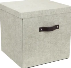 Box Bigso Logan canvas linen