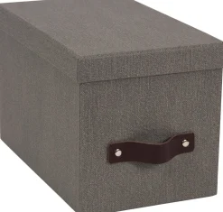 Box Kristina canvas grå