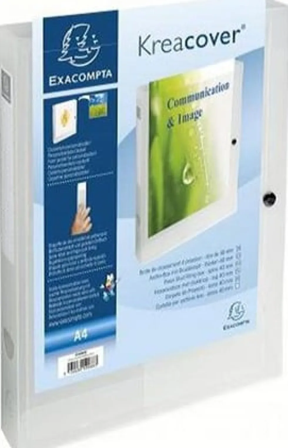 Boxmapp EXACOMPTA A4 PP transp vit