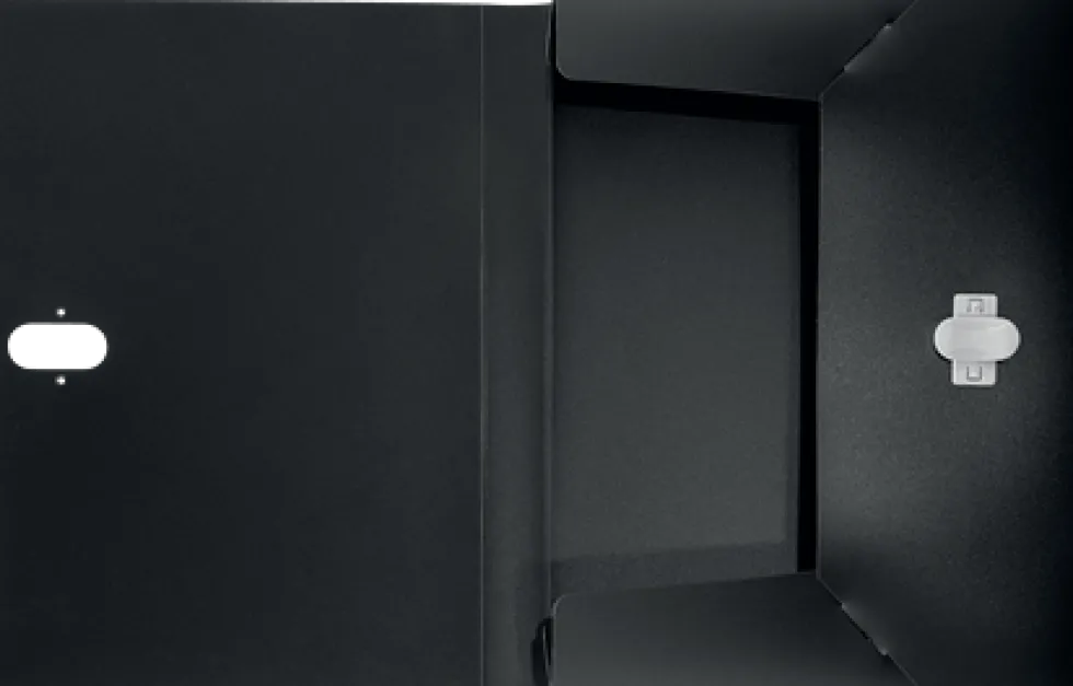 Boxmapp LEITZ Recycle A4 PP, svart