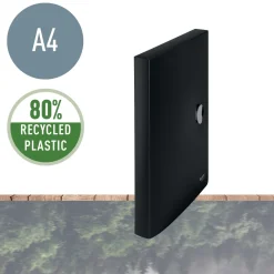Boxmapp LEITZ Recycle A4 PP, svart