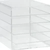 Brevkorg Kuben 5-fack A4 trans