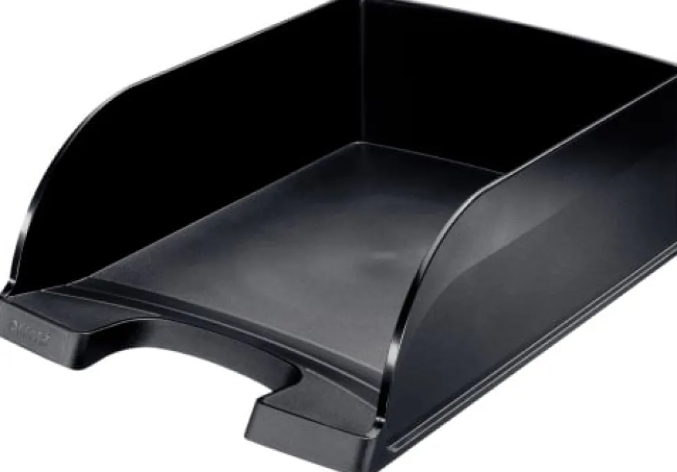 Brevkorg Leitz Jumbo Plus Svart, 255x357x103mm