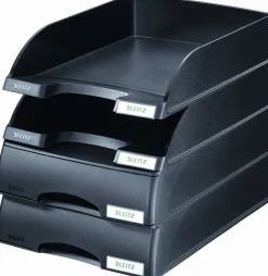 Brevkorg Leitz Plus Svart, 255x360x70mm