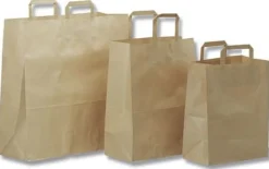 Bärkasse papper 44L brun 175/fp
