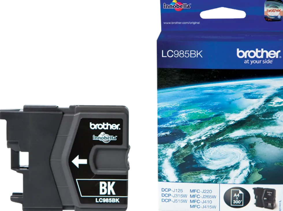 Brother LC985BK - Svart - original
