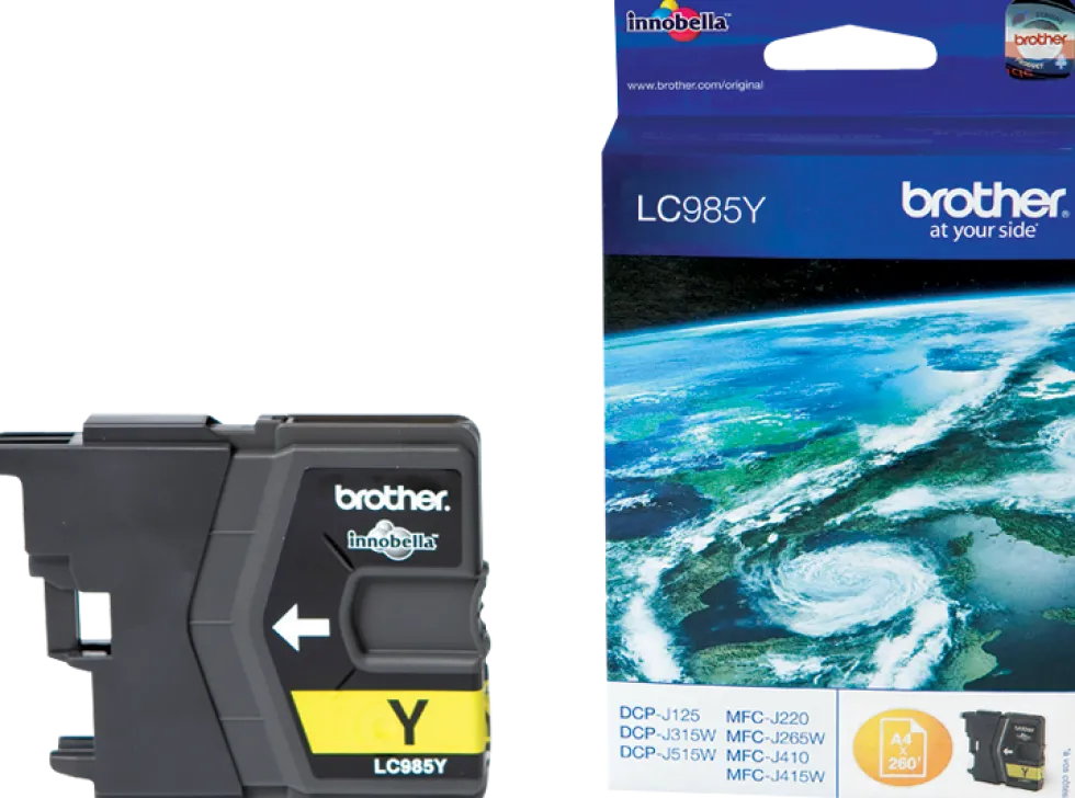 Brother LC985Y - Gul - original - bläckpatron