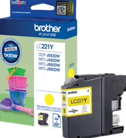 Brother LC221Y - Gul - original - bläckpatron