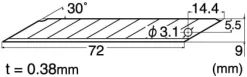 Brytblad NT-Cutter BD-100 5/set