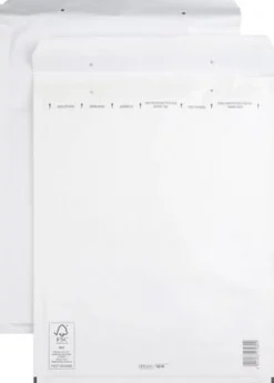 Bubbelpåse 18 270x360mm vit 100/fp