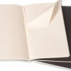 Cahier Journal Olinjerad Large Svart 3-Pack