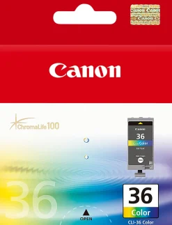 Canon CLI-36 Color - Färg (cyan, magenta, gul,