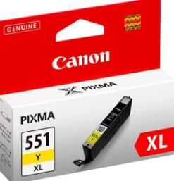 Canon CLI-551Y XL - Lång livslängd - gul