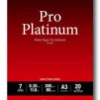 Canon Photo Paper Pro Platinum - A3 (297 x 420 mm) - 300 g/m²