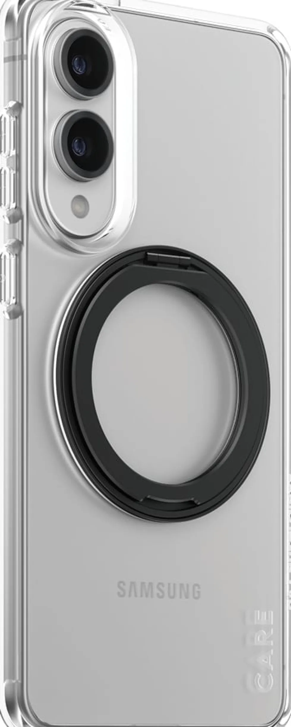 CARE Case T w. Black Qi Compatible Samsung S25 Edge