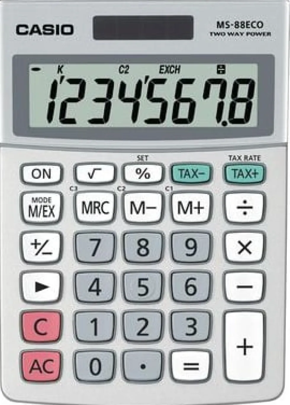 Casio Bordsräknare MS-88ECO