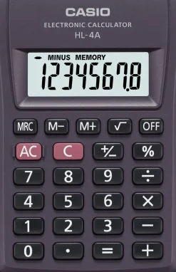 Casio räknare HL-4A