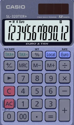 Casio räknare SL-320TER+