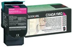C540/C543/C544 toner magenta return 1K