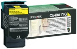 C540/C543/C544 toner yellow return 1K