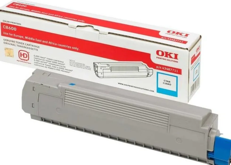 C8600/C8800 toner cyan 6k