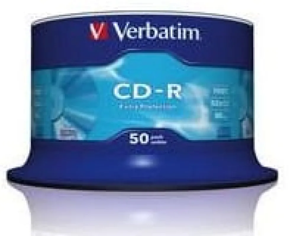 CD-R Verbatim Cakebox, 700Mb, 50/fp