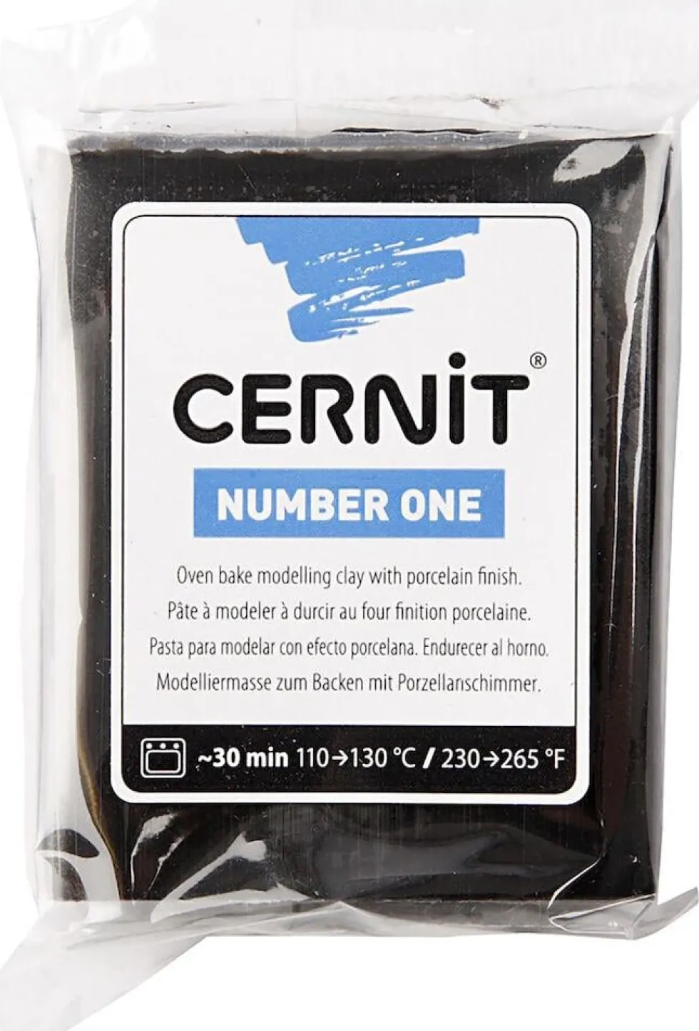 Cernit Svart, 56g