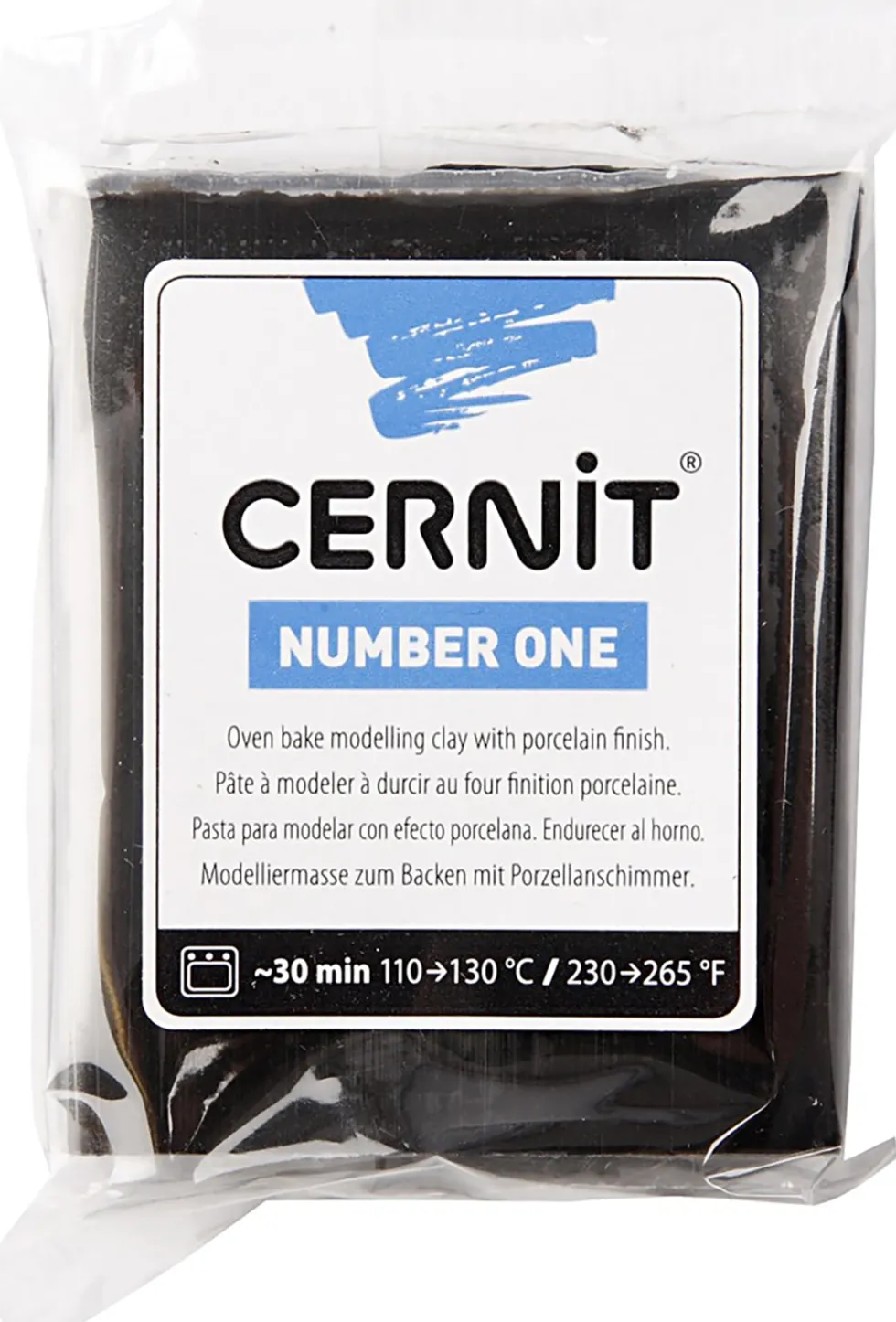 Cernit Svart, 56g