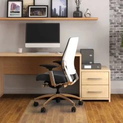 Chair mat PVC 90x120 cm hard floor retail box