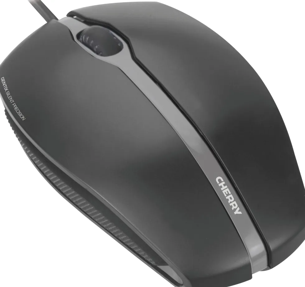 Cherry Gentix Silent Mouse, Black