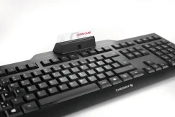 Cherry KC 1000 Keyboard (Chip Reader), Black