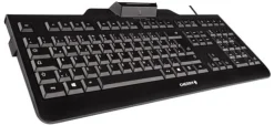 Cherry KC 1000 Keyboard (Chip Reader), Black
