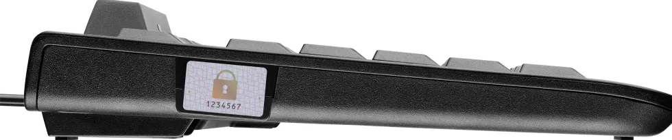 Cherry KC 1000 Keyboard (Chip Reader), Black