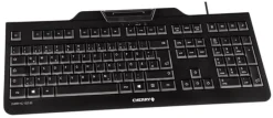Cherry KC 1000 Keyboard (Chip Reader), Black