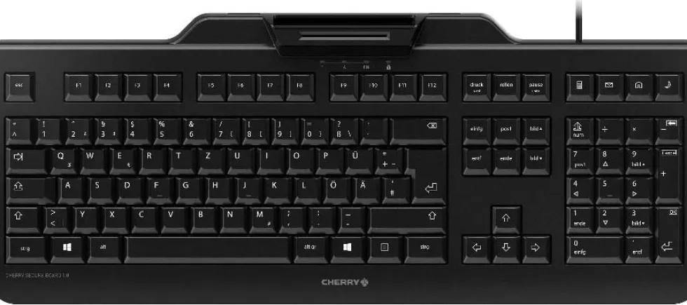 CHERRY Secure board 1.0, black (Nordic)