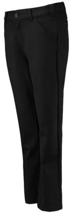 Chinos TEXSTAR WP34 str dam svart 28/30