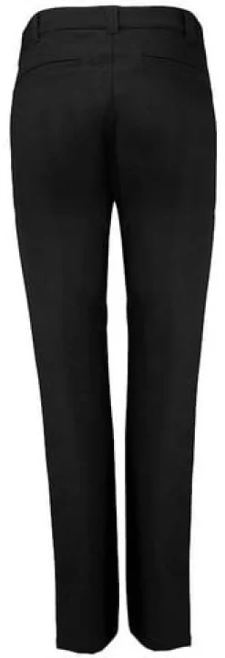 Chinos TEXSTAR WP34 str dam svart 29/30