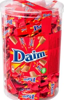 Choklad MARABOU Daim Mini Cylinder 2,5kg